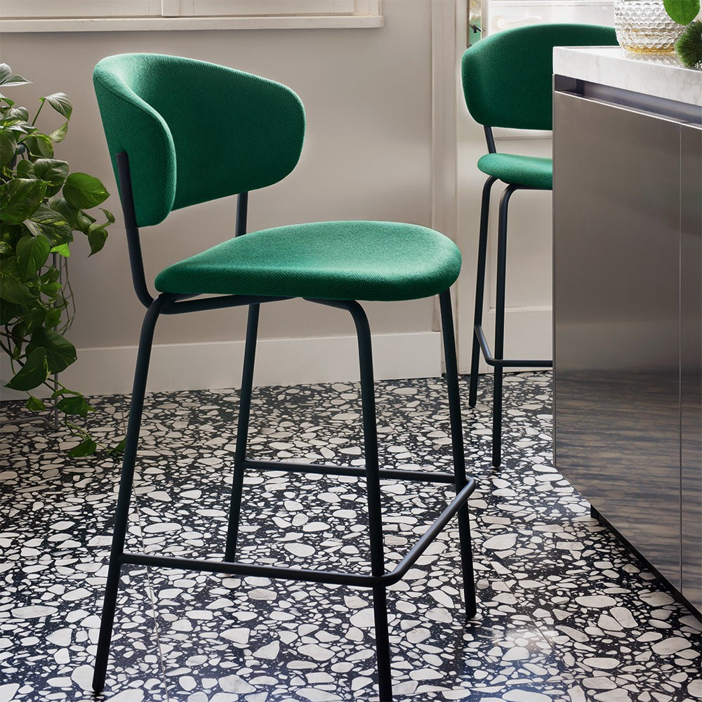 Desy Counter Stool by Connubia in a styled interior