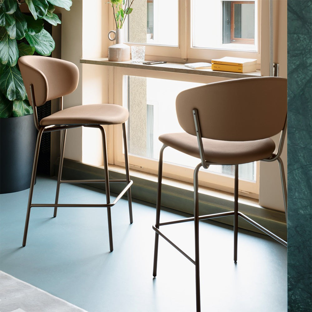 Desy Counter Stool by Connubia in a styled interior
