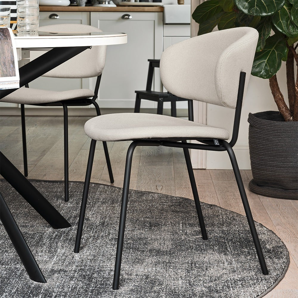 Desy Dining Chair by Connubia in a styled interior