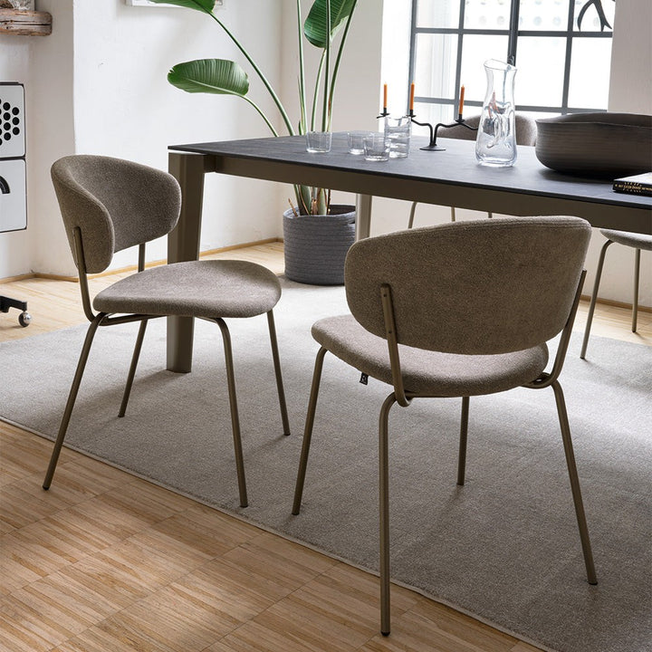 Desy Dining Chair by Connubia in a styled interior