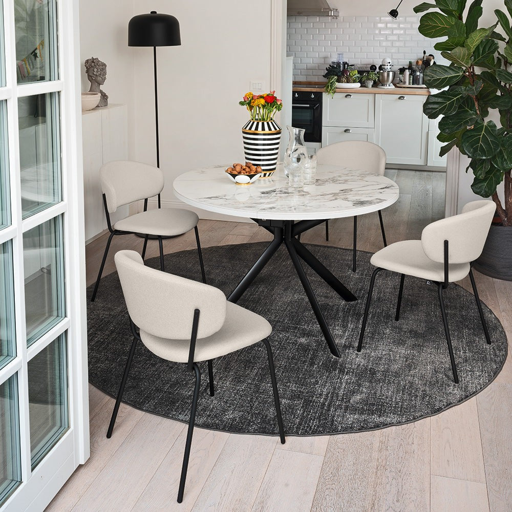 Desy Dining Chair by Connubia in a styled interior