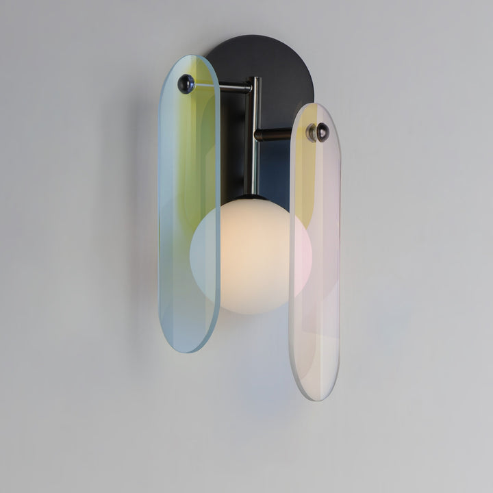 Megalith - Glass Megalith LED Wall Sconce by Studio M Lighting – lifestyle