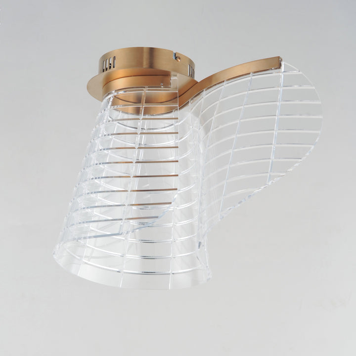 Tartan LED Flush Mount by Studio M Lighting – lifestyle