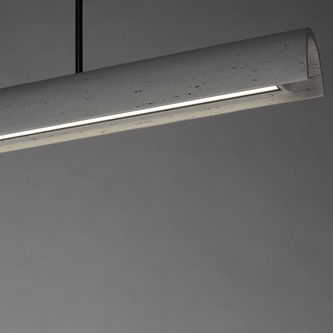 Matera 50 LED Linear Arch Pendant by Studio M Lighting – lifestyle