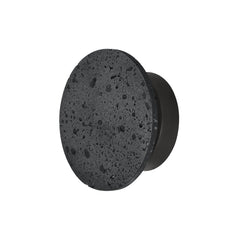 Discus 7" LED Outdoor Wall Sconce by ET2 Lighting in Lava / Gunmetal, front view