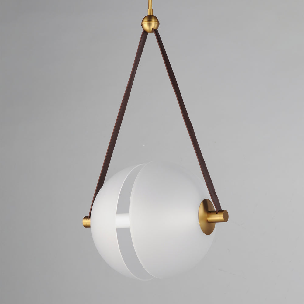 Dispatch 21" LED Pendant by ET2 Lighting, styled view 1