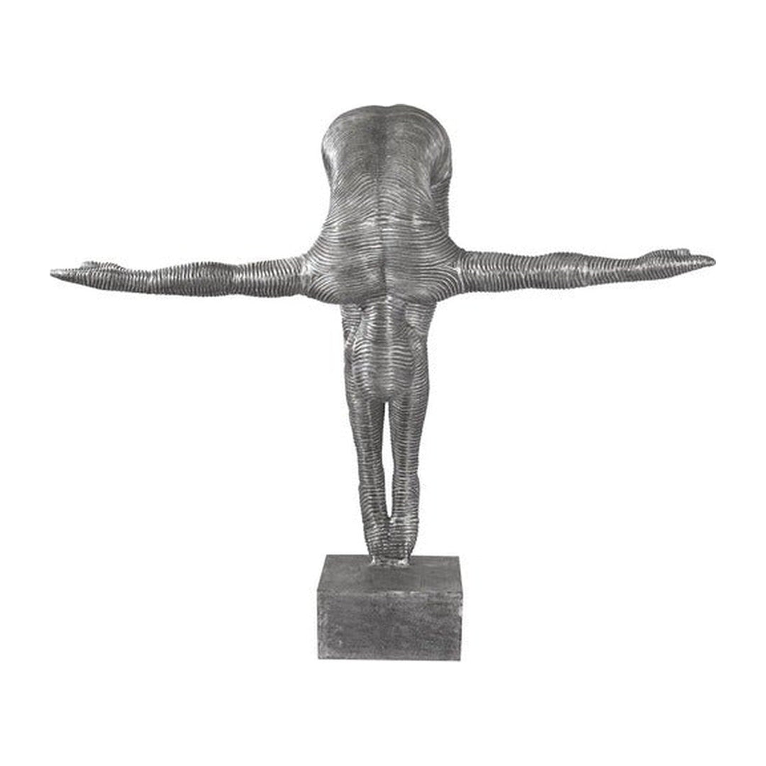 Diving Sculpture Aluminum, Large Phillips Collection