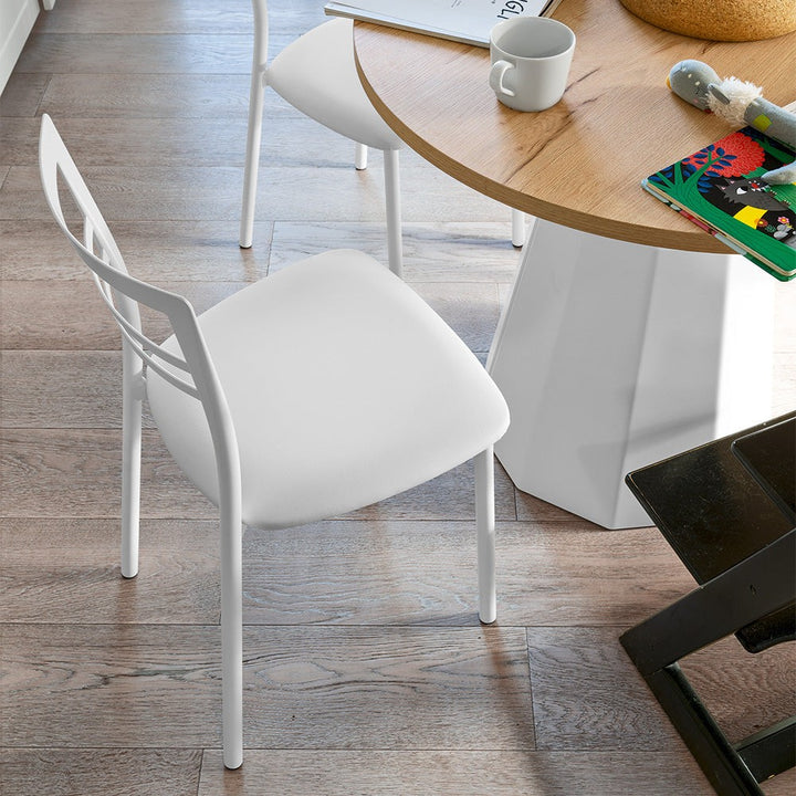 Dix Round Dining Table by Connubia in a styled interior