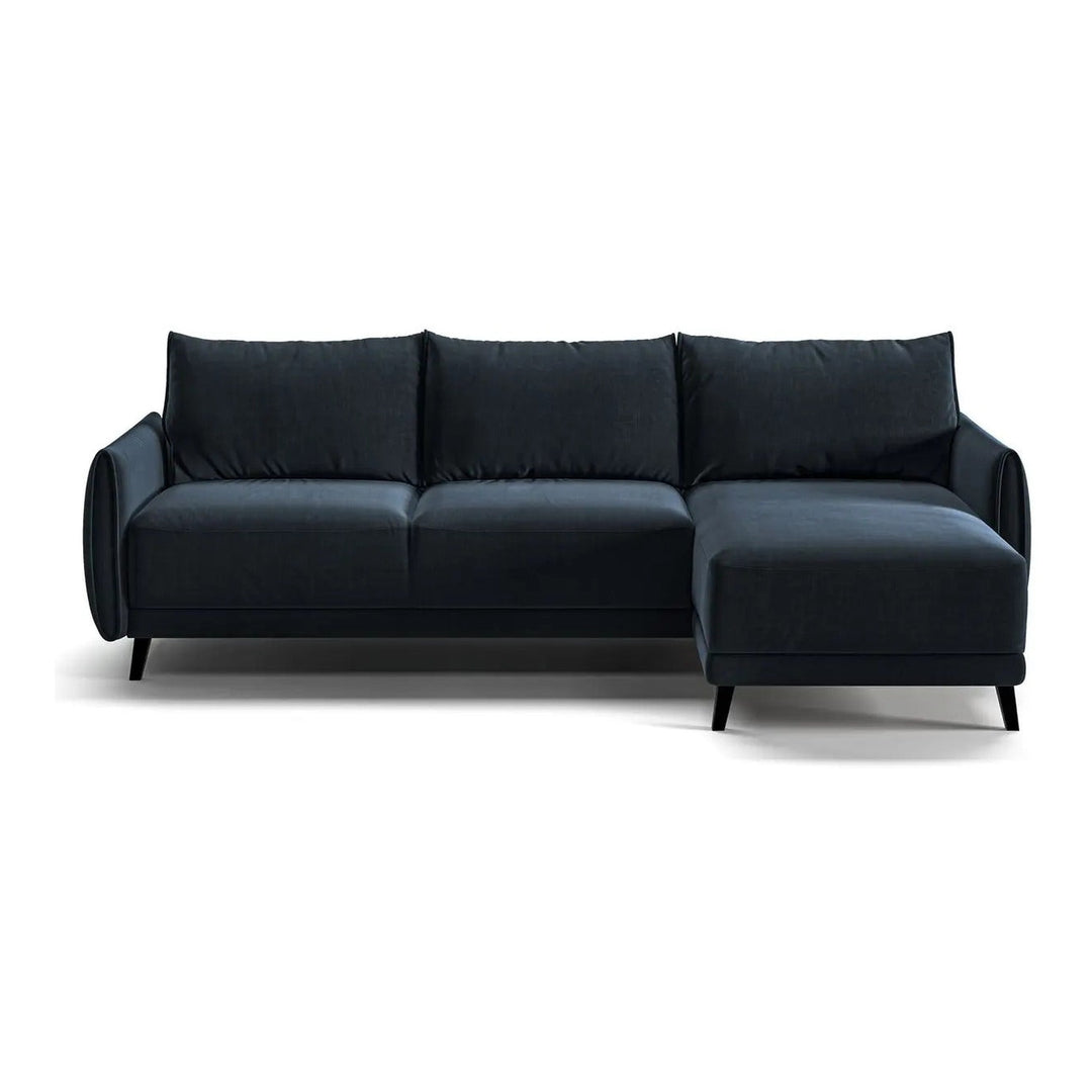 Dolphin Sleeper Sectional — white studio cutout