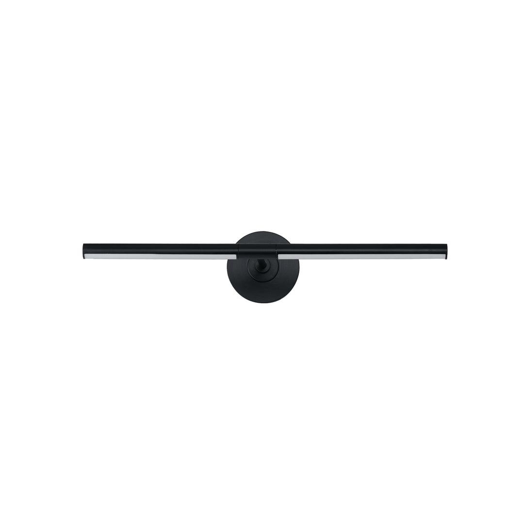 Dorian 24" Picture Light by ET2 Lighting in Black, front view