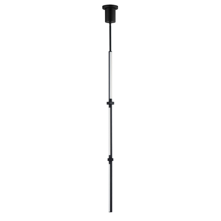 Dorian 48" Vertical LED Pendant by ET2 Lighting in Black finish