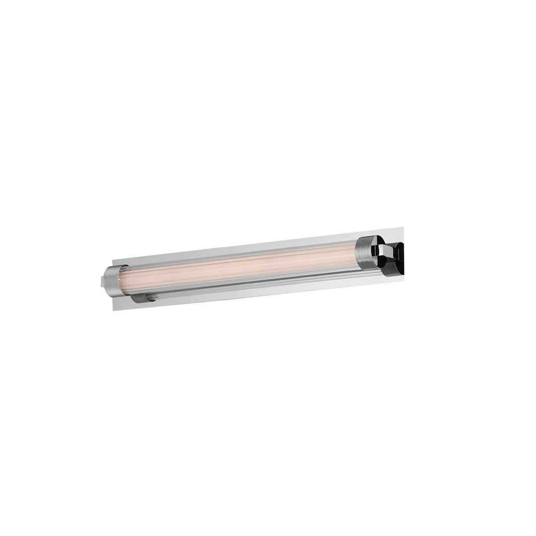 Doric 18" LED Wall Sconce by ET2 Lighting in Polished Chrome finish
