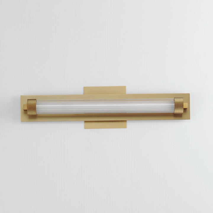 Doric 18" LED Wall Sconce by ET2 Lighting, styled view 6
