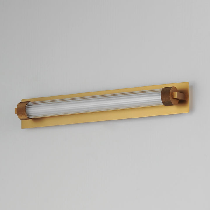 Doric 18" LED Wall Sconce by ET2 Lighting, styled view 8