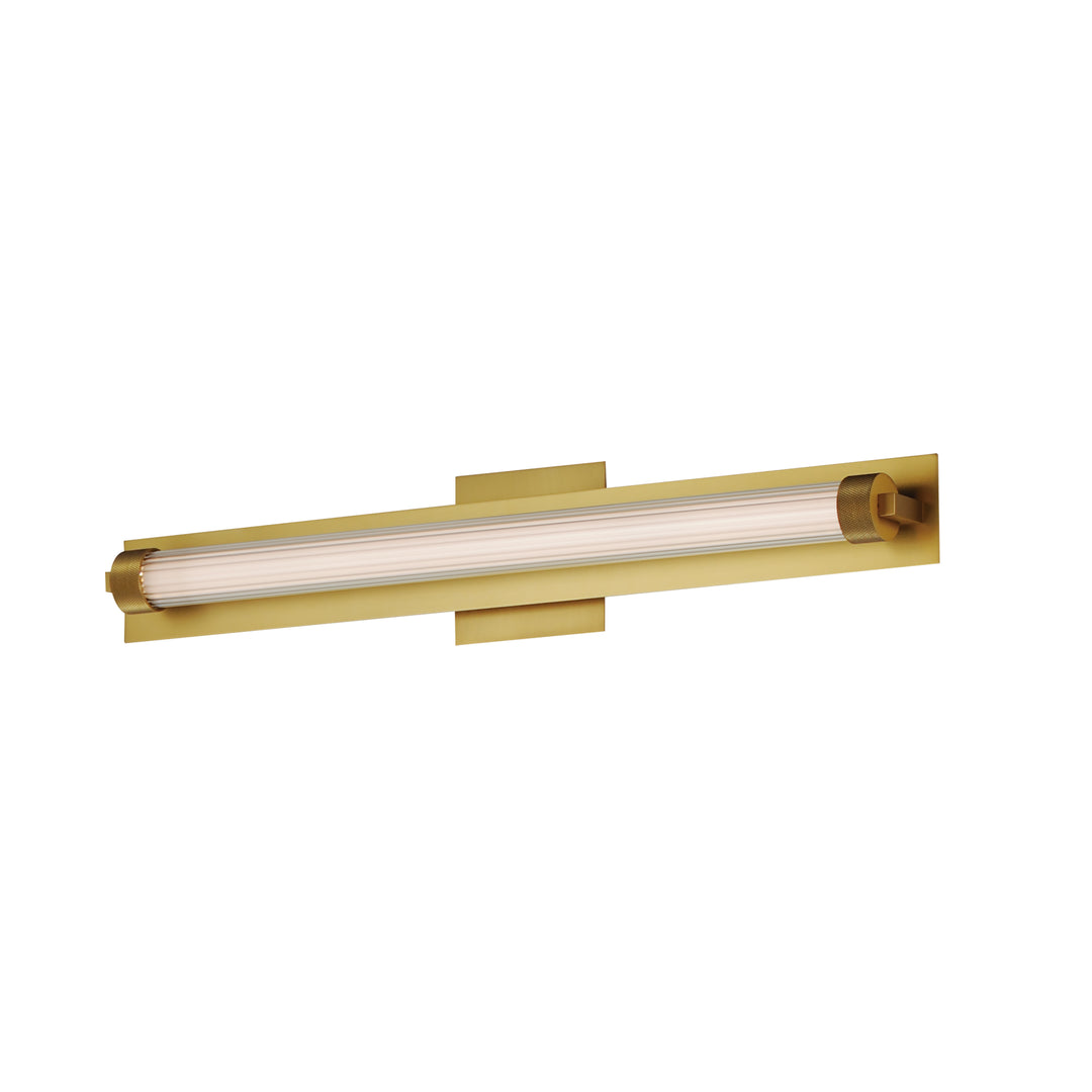 Doric 24" LED Bath Sconce by ET2 Lighting, detail view 2