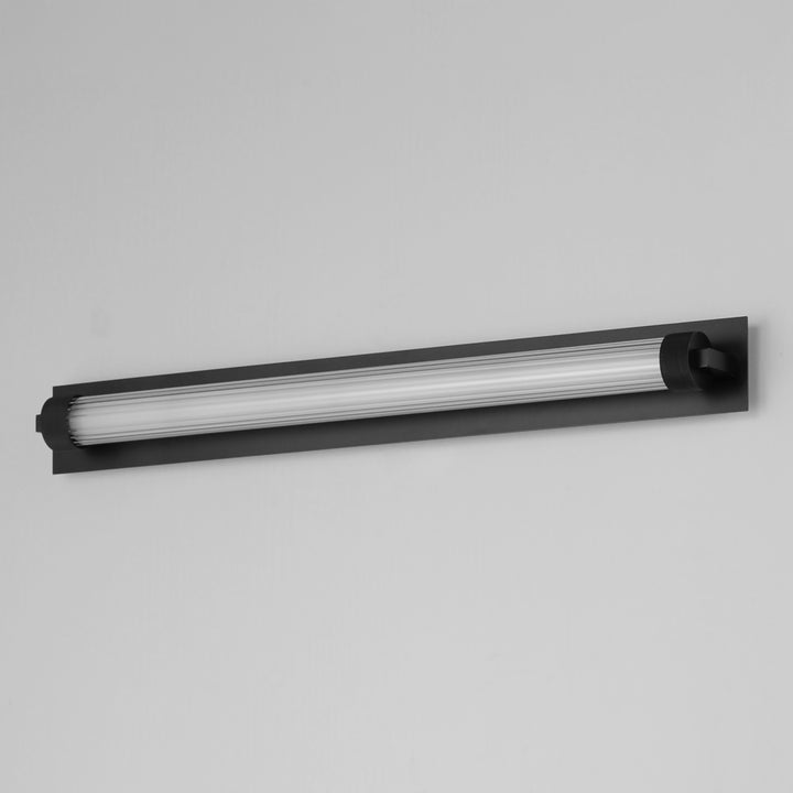 Doric 24" LED Bath Sconce by ET2 Lighting, styled view 3