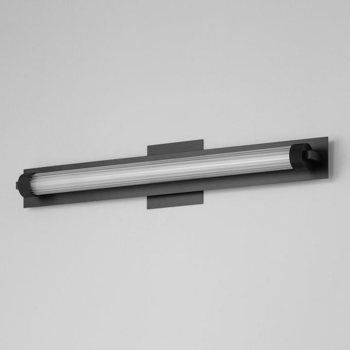 Doric 24" LED Bath Sconce by ET2 Lighting, styled view 5