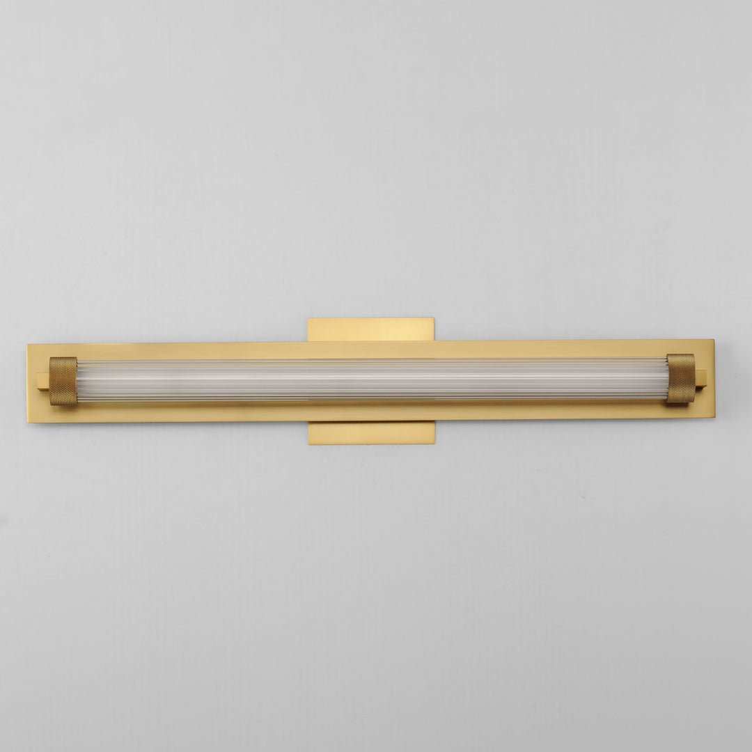 Doric 24" LED Bath Sconce by ET2 Lighting, styled view 6