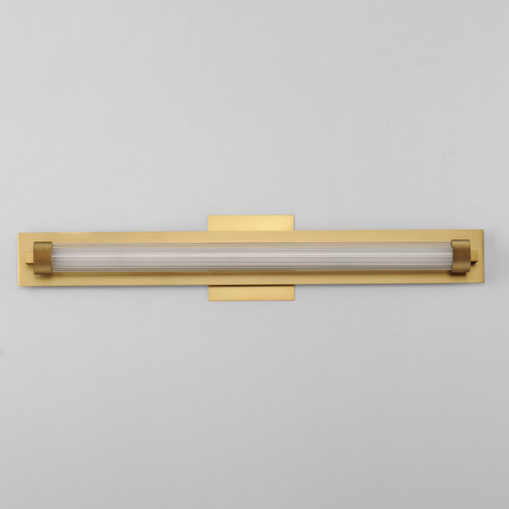 Doric 24" LED Bath Sconce by ET2 Lighting, styled view 6