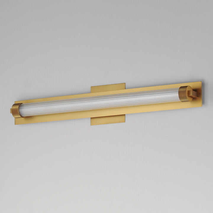 Doric 24" LED Bath Sconce by ET2 Lighting, styled view 8
