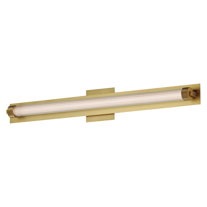 Doric 30" LED Bath Sconce by ET2 Lighting, detail view 2
