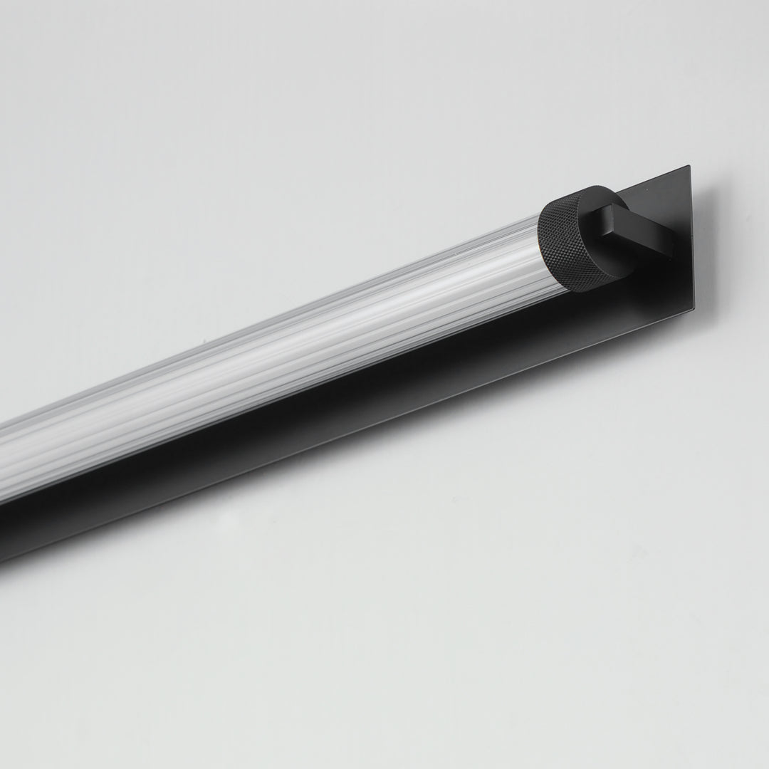 Doric 30" LED Bath Sconce by ET2 Lighting, styled view 3