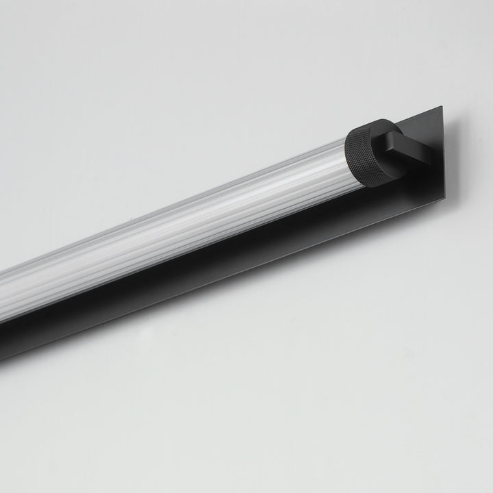 Doric 30" LED Bath Sconce by ET2 Lighting, styled view 3