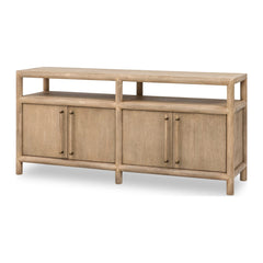 Dorsey 64" Entertainment Console by Modus in Granola — product view on a white background
