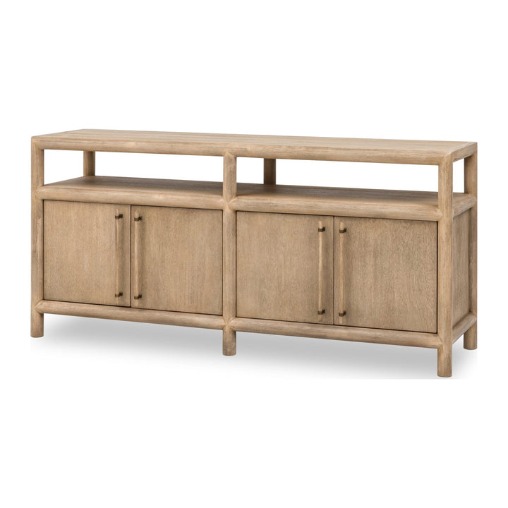 Dorsey 64" Entertainment Console by Modus in Granola — product view on a white background