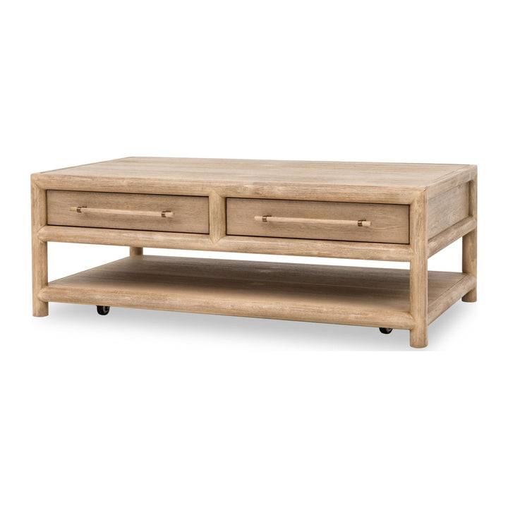 Dorsey Coffee Table by Modus in Granola — product view on a white background