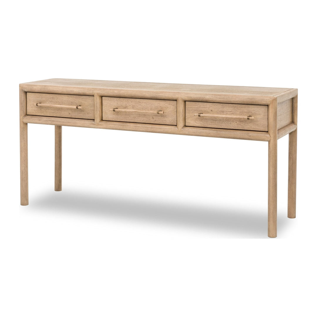 Dorsey Console Table by Modus in Granola — product view on a white background