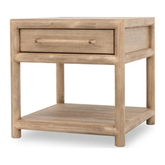Dorsey End Table by Modus in Granola — product view on a white background