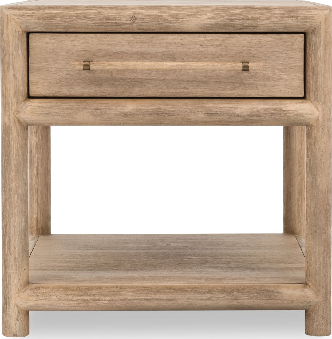 Dorsey End Table in Granola — lifestyle photo