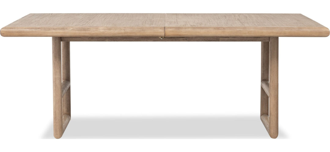 Dorsey Extendable Dining Table in Granola — product view on a white background