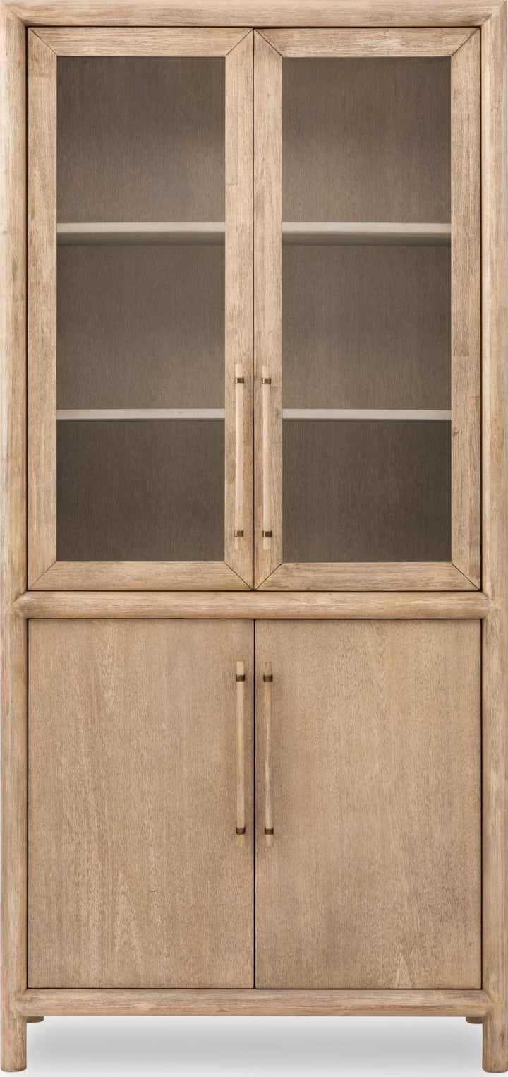 Dorsey Storage Cabinet in Granola — lifestyle photo