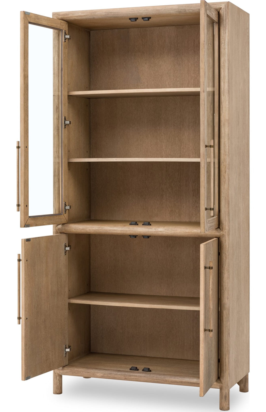 Dorsey Storage Cabinet in Granola — product view on a white background