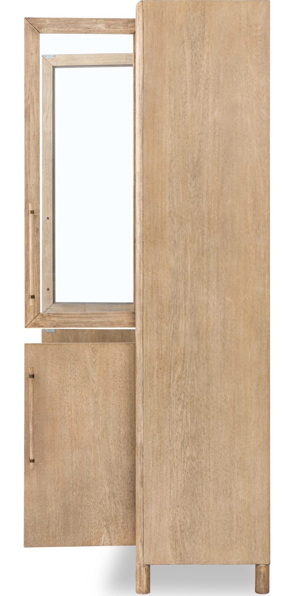 Dorsey Storage Cabinet in Granola — product view on a white background