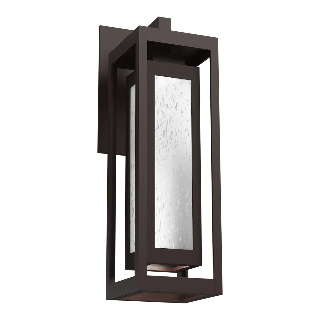 Double Box Outdoor Lantern by Hammerton Studio in Statuary Bronze