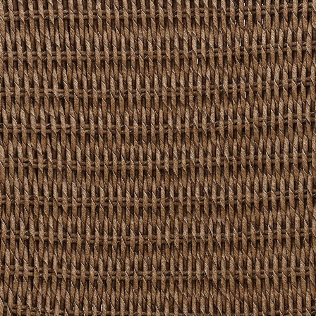 Alvena Sand Woven Outdoor Lounge Chair, detail 2 view