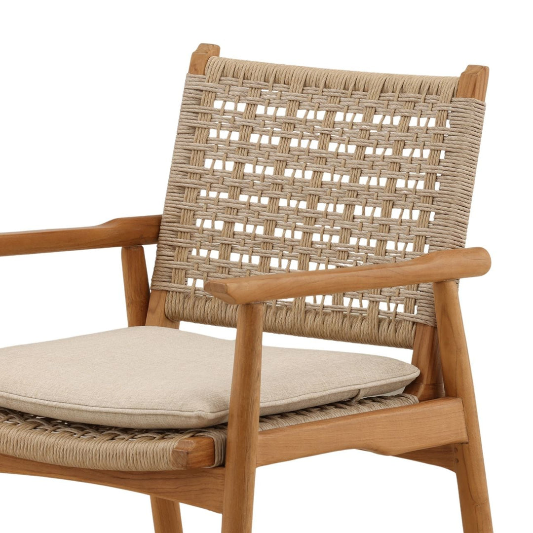 Alina Olefin Outdoor Dining Chairs, Set of 2, detail 2 view