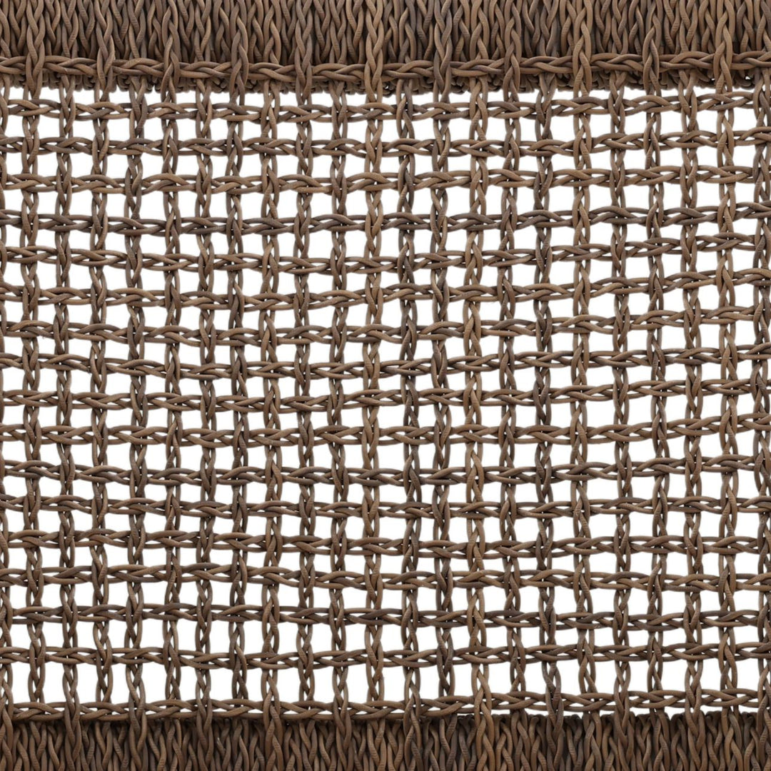Camira Wicker Outdoor Dining Chairs, Set of 2, detail 3 view