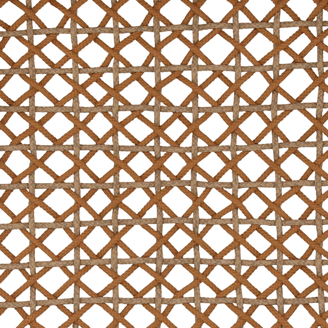 Heston Rope and Teak Outdoor Dining Chair, detail 1 view