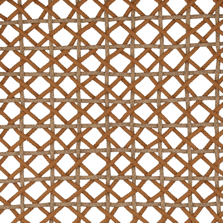 Heston Rope and Teak Outdoor Dining Chair, detail 1 view