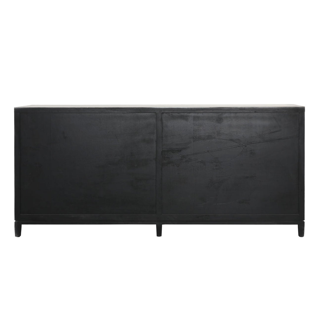 Melora Solid Pine Sideboard, back view
