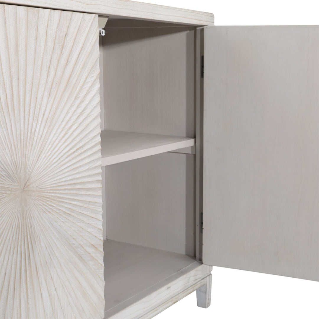 Melora Solid Pine Sideboard, detail 2 view