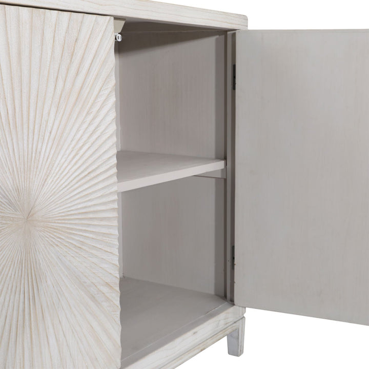 Melora Solid Pine Sideboard, detail 2 view