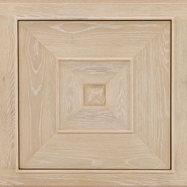 Willow Oak Wood Sideboard, detail 2 view