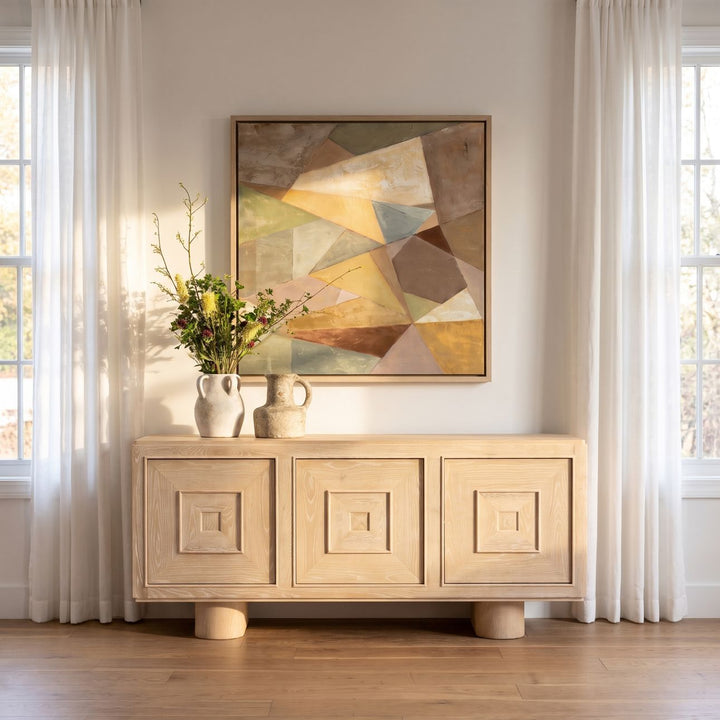 Willow Oak Wood Sideboard, alternate lifestyle view 2