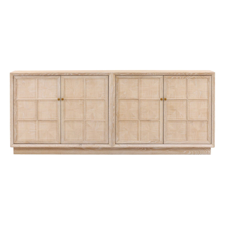 Duncan Oak Wood Sideboard, front view