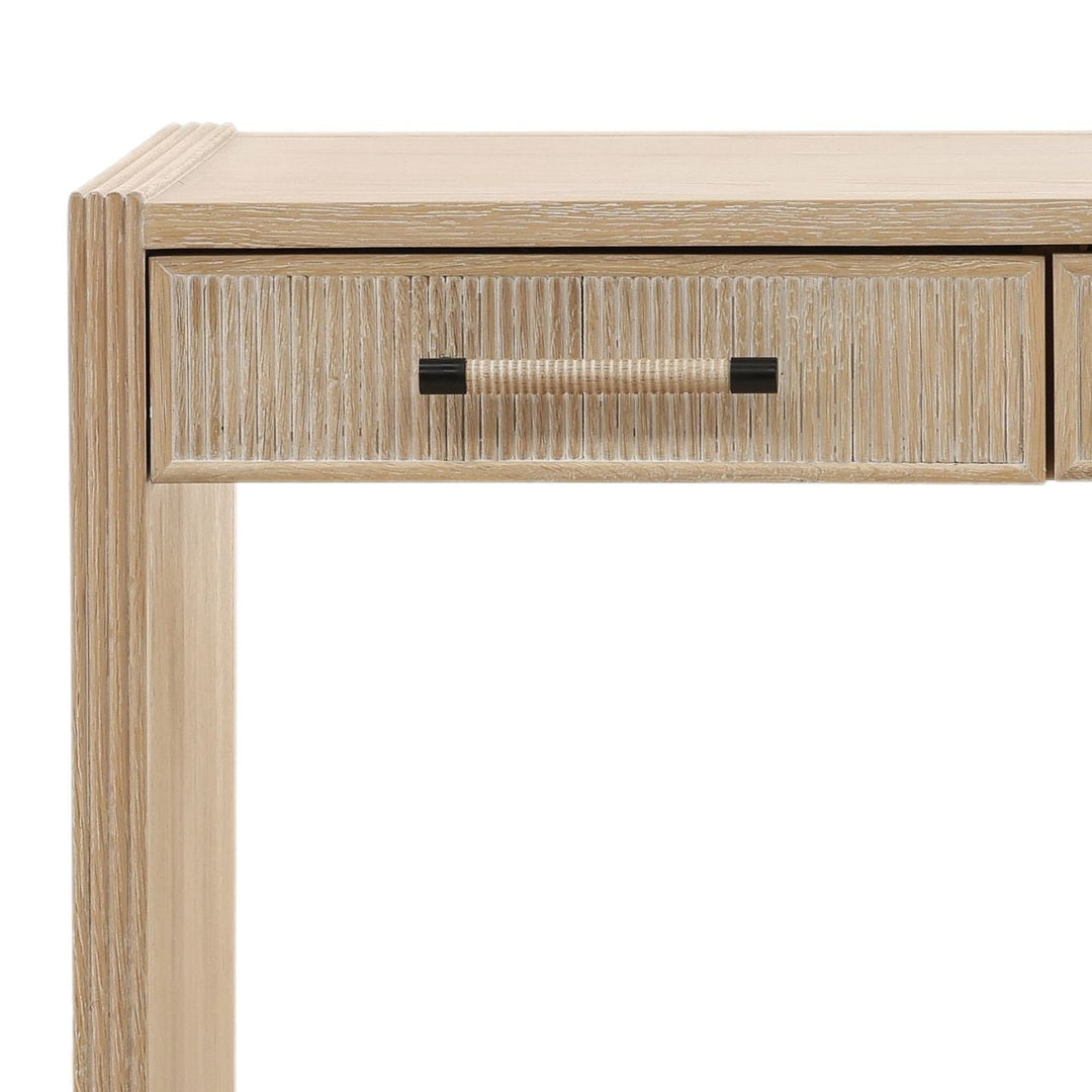 Hadley Oak Desk, detail 3 view